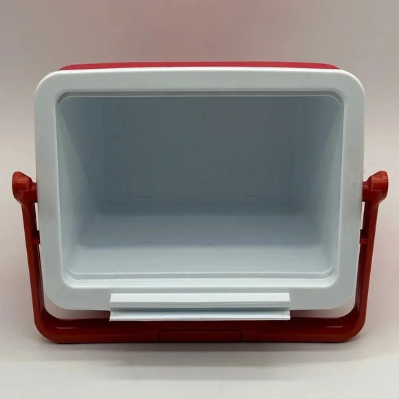 Thermos Cooler Model 7708 80's 90's Red Vintage - Picture 8 of 9